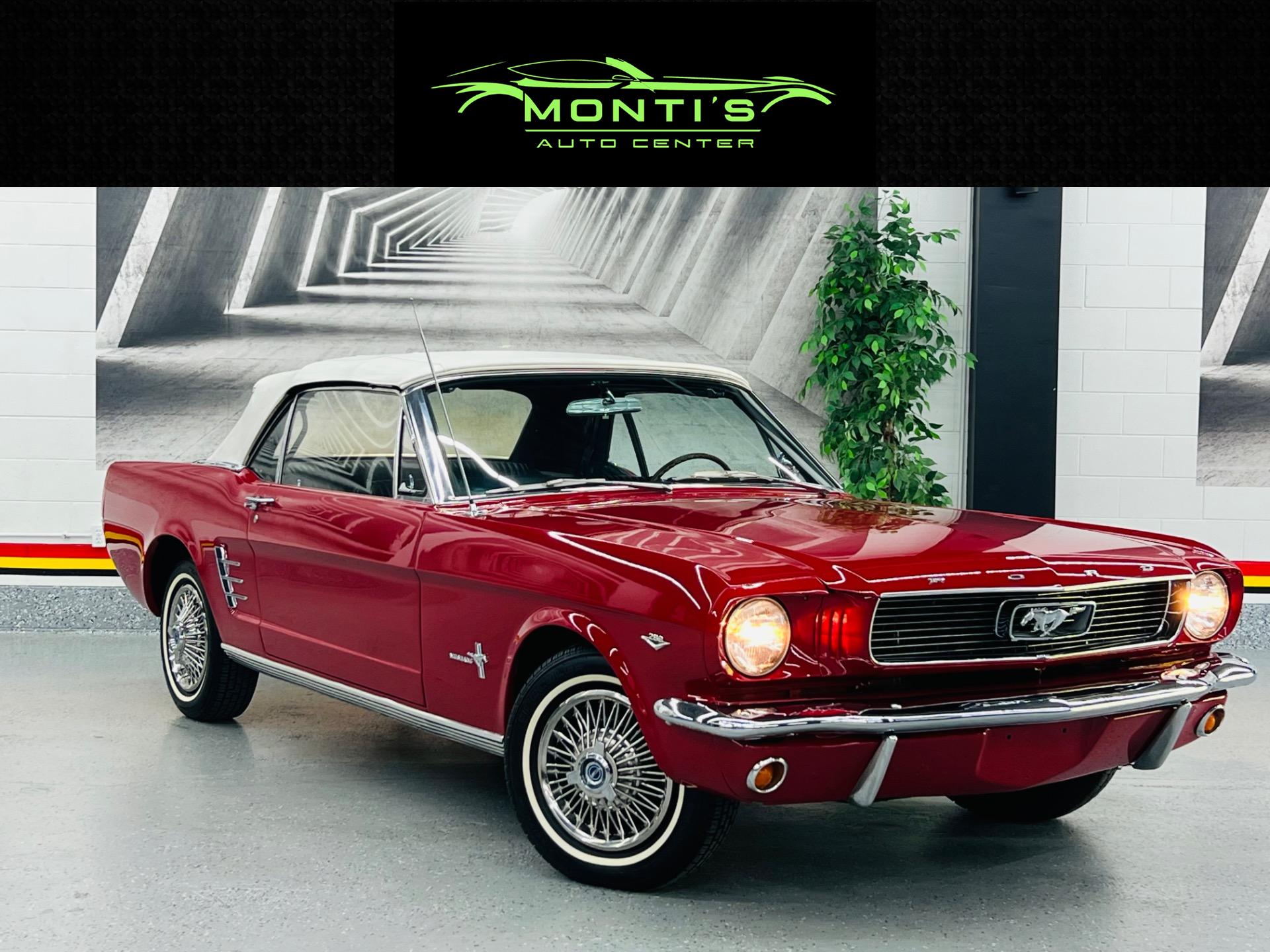 1966 Ford Mustang Convertible RWD Convertible 4-Speed Automatic